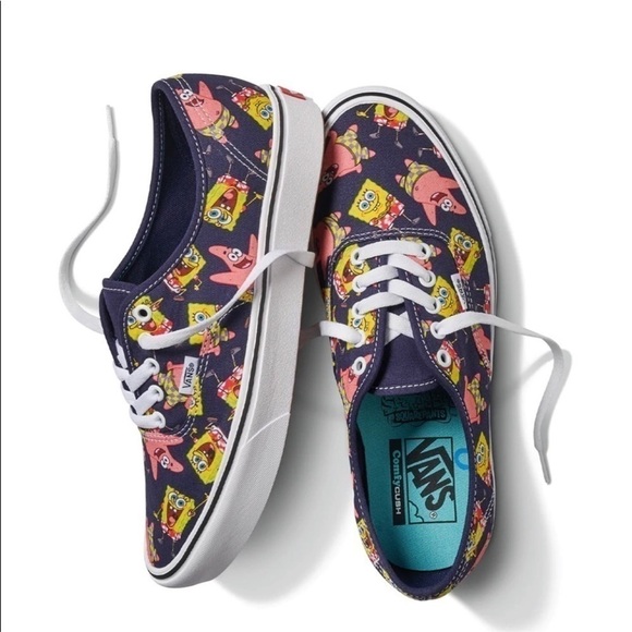 Vans x SpongeBob Comfycush Authentic Alohabob Limited Edition Shoe Size 11.5 Men - Picture 1 of 13